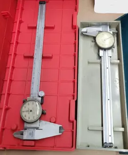 LOT OF 2 CALIPERS MITUTOYO .001-8