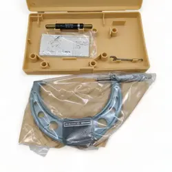 MITUTOYO 103-141 OUTSIDE MICROMETER WITH RATCHET STOP 100-125MM WITH CASE