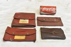 LOT OF 4 VINTAGE PRATT & WHITNEY & MITUTOYO NO. S-77E 8 PC RADIUS GAGE GAUGE SET