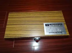 MITUTOYO GAUGE BLOCKS CLASS 1 SET JAPAN