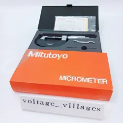 MITUTOYO DIRECT-ACTING BLADE MICROMETER 122-161-10 BLM-25WB RANGE 0-25MM OUTSIDE