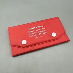 MITUTOYO RADIUS GAGE SET 26 PCS .010