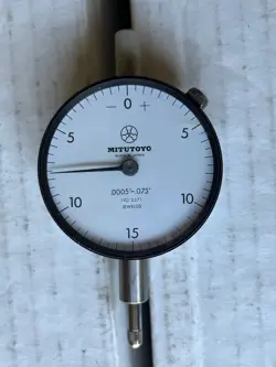 MITUTOYO 2571 DIAL INDICATOR (0-0.075