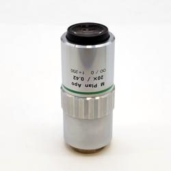 MITUTOYO MICROSCOPE OBJECTIVE M PLAN APO 20X