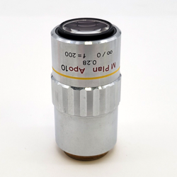 MITUTOYO MICROSCOPE OBJECTIVE M PLAN APO 10X