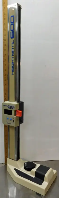MITUTOYO HEIGHTMATIC 600 HDF-600 574-110, ELECTRONIC HEIGHT GAGE