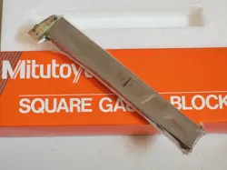 MITUTOYO 200MM SQUARE STEEL CALIBRATION INSPECTION GAGE BLOCK ASME GRADE 0