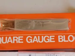 MITUTOYO 125MM SQUARE STEEL CALIBRATION INSPECTION GAGE BLOCK ASME GRADE 0