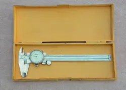 VTG MITUTOYO HARDENED DIAL CALIPER NO. 505-626 0-6