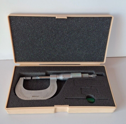 MITUTOYO NO. 122-125 BLADE MICROMETER 0
