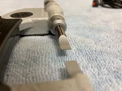 BLADE MICROMETER TO