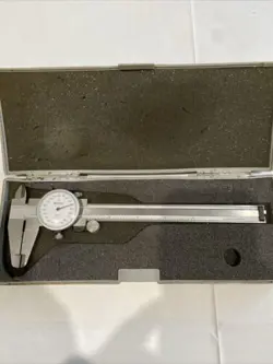 MITUTOYO 505-626-50 SHOCK PROOF DIAL CALIPER 6