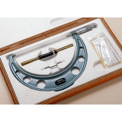USED OM200 6K128 MICROMETER 175-200MM MITUTOYO RULER MEASURING INSTRUMENT