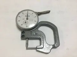 MITUTOYO PIPE GAUGE NO. 7360 0-10MM JAPAN