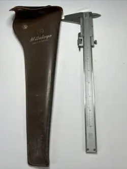 MITUTOYO VERNIER CALIPER MACHINIST TOOL STAINLESS STEEL 9