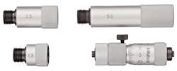 MITUTOYO 137-201 TUBULAR VERNIER INSIDE MICROMETER, EXTENSION ROD TYPE, 50-150MM