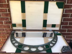 MITUTOYO MICROMETER MODEL 104-155, 24”-28”, W/ STANDARDS, INTERCHANGEABLE ANVILS
