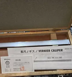MITUTOYO 160-124 VERNIER
