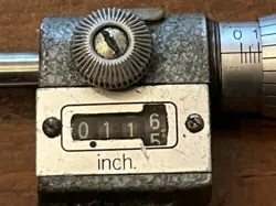 MITUTOYO OUTSIDE MICROMETER 0-1