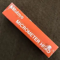 MITUTOYO MICROMETER HEAD 152-101 MHL1-15 JAPAN