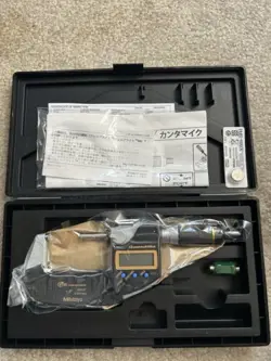 MITUTOYO  MICROMETERS-BLADE MIC 1-2 IN-MM