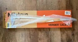 MITUTOYO 600MM VERNIER CALIPER NIB STYLE JAWS 160-131 GRAD .002 - JAPAN