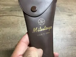 VINTAGE MITUTOYO CALIPER MACHINIST TOOL STAINLESS STEEL 9