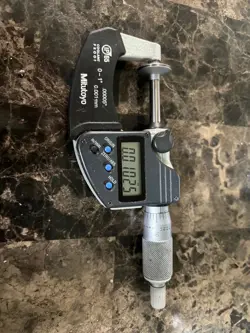 0-1 MITUTOYO 323-350 DIGITAL DISC MIC SPC OUTPUT