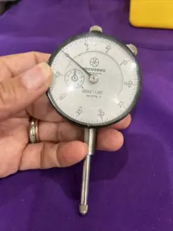MITUTOYO DIAL INDICATOR .0005”-1.00”
