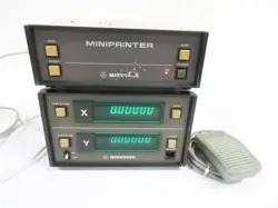 MITUTOYO 164-770 X-Y COORDINATE MESUREMENT ARC-5701W & 164-513 PRINTER & PEDAL