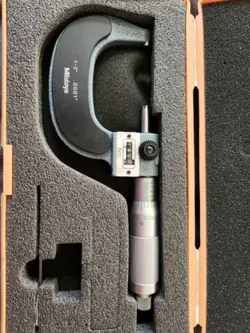 MITUTOYO DIGITAL MICROMETER 1-2