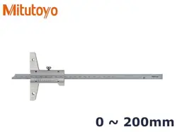 MITUTOYO 527-202 VERNIER DEPTH GAUGE 0-200MM