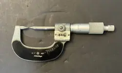 MITUTOYO 142-173 31725 MICROMETER 0-1 MM RANGE .00001