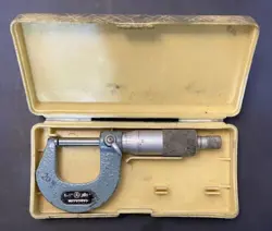 MITUTOYO 115-153 OUTSIDE MICROMETER, 0-1