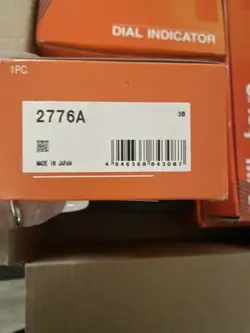 MITUTOYO 2776A DIAL INDICATOR,0 TO 1 IN,0-50 4CGP6 NIB