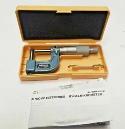 MITUTOYO 115-314 TUBE MICROMETER MADE IN JAPAN 0-1