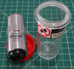 MITUTOYO M PLAN APO 20X 0.42 F=200 MICROSCOPE OBJECTIVE