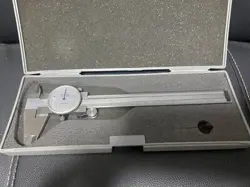 MITUTOYO DIAL CALIPER 505-633 MEASUREMENT RANGE: 0-150MM JAPAN