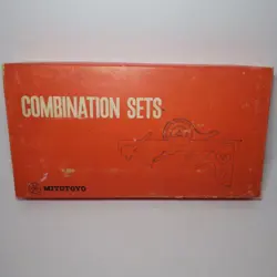 MITITOYO 180-905 MACHINIST COMBINATION SQUARE 4 PIECE SET 12”