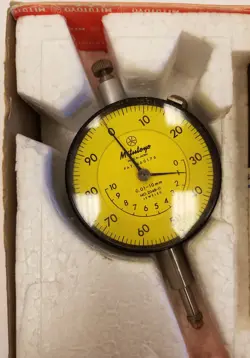 MITUTOYO 2048-11- 0.01MM-10MM RANGE DIAL INDICATOR #5A-C0018