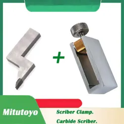 MITUTOYO KIT HEIGHT GAGES CARBIDE TIPPED SCRIBER 900258   SCRIBER CLAMP 901385