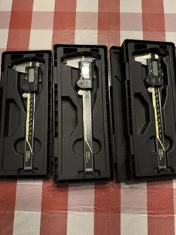 LOT OF 3 DIGITAL MITUTOYO CALIPERS AS IS  MADE IN JAPAN