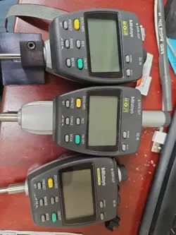 LOT OF 3 MITUTOYO ABSOLUTE DIGITAL INDICATOR 0-1