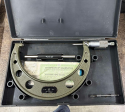 MITUTOYO 103-182 OUTSIDE MICROMETER, CARBIDE 5-6
