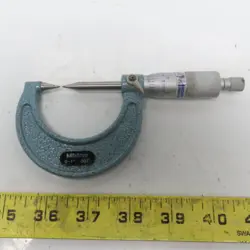 MITUTOYO 112-237 30° OUTSIDE POINT MICROMETER 1-2