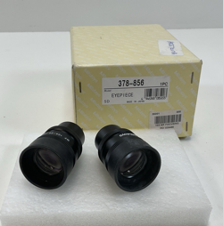 NEW OPEN BOX MITUTOYO 378-856 EYEPIECES 10X / 24 WIDE FIELD - 1 PAIR