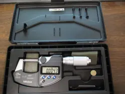 MITUTOYO 293-349 DIGIMATIC OUTSIDE MICROMETER 0-1 INCH EXCELLENT CONDITION