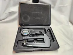 MITUTOYO ABSOLUTE 547-520S THICKNESS GAUGE DEEP THROAT CERAMIC FLAT CONTACTS