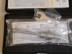 MITUTOYO HOLTEST INSIDE MICROMETER HOLE BORE GAGE GAUGE 0.425-0.5” / 0.0001