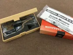 DIGITAL EXTERNAL MICROMETER MODEL NUMBER  MDC 25M MITUTOYO